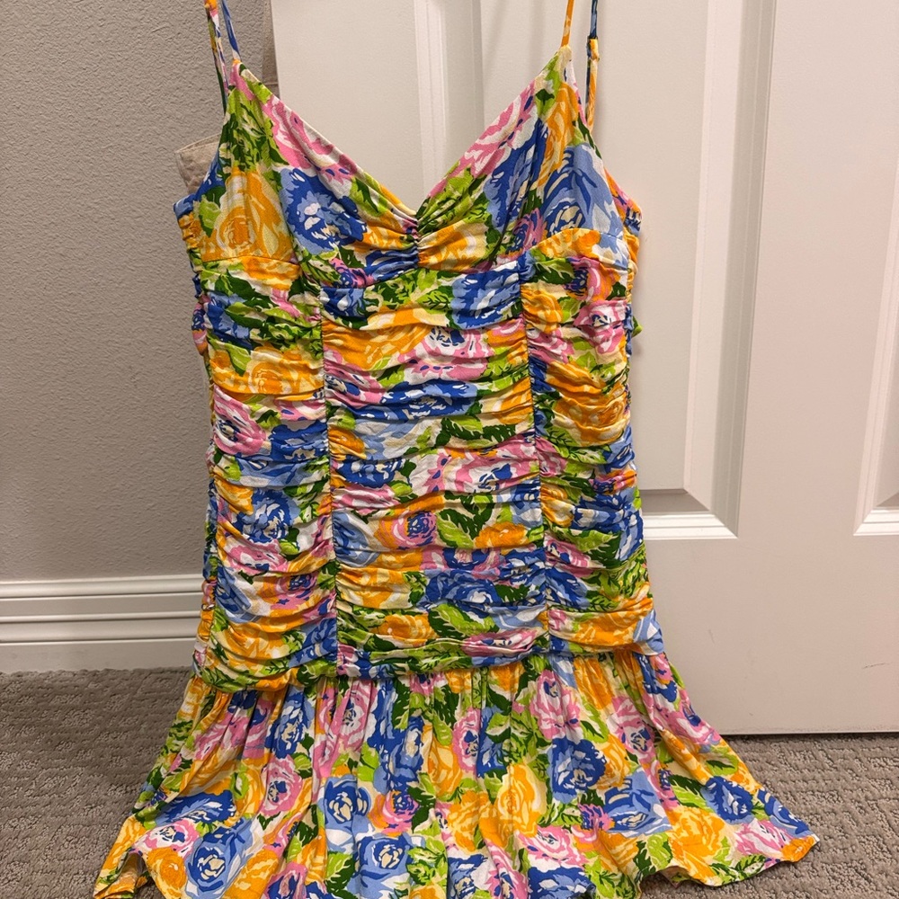 Zara Floral Mini Dress